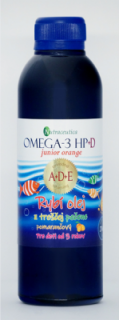 Omega-3 HP+D junior pomaranč 270ml Nutraceutica