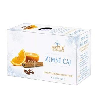 Ovocný čaj porciovaný Zimný 40g Grešík