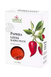 Paprika údená sladká mletá 40g Grešík
