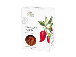 Paprikové vločky 40g  Grešík