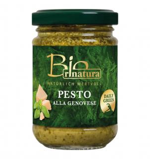 Pesto bazalkové bezlepkové Bio 125g Rinatura