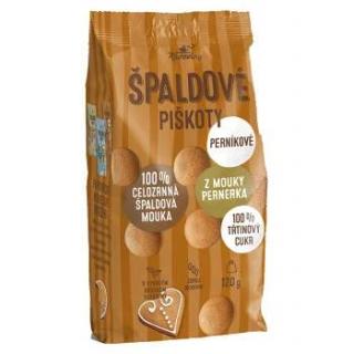 Piškóty špaldové perníkové 120g Kávoviny