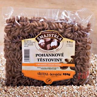 Pohánkové cestoviny vretena 250g Mlyn Šmajstrla