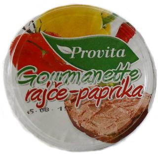Pomaz Gourmanette paradajka paprika 130g PR