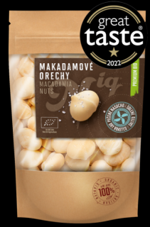 Premium Bio Makadamové orechy pečené solené 150g Naturiq
