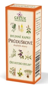 Prieduškové kvapky 50ml Grešík