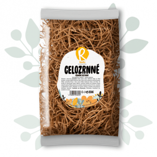 Pšeničné celozrnné cestoviny – tenké rezance 250g, Ravita