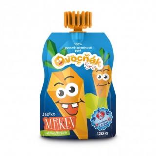 Pyré 100% Mrkva Jablko 120g  Ovocňák