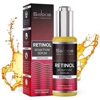 RETINOL Bioaktívne pleťové sérum, 50ml Saloos
