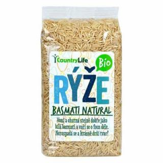 Ryža basmati natural BIO 500g Country Life