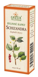 Schizandra kvapky 50ml Grešík