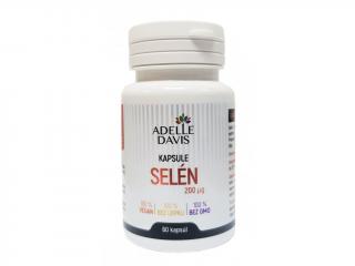 SELÉN 200MCG 60 KAPSÚL ADELLE DAVIS