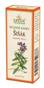 Šišiak kvapky 50ml Grešík