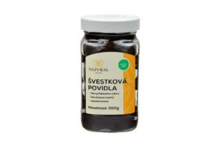 Slivkový lekvár - bez cukru - Natural 550g
