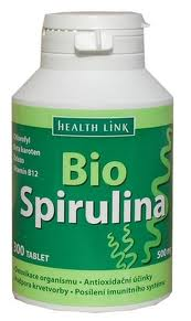 Spirulina 500mg BIO 300 tabliet Health Link
