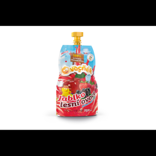 Šťava 100% Lesné ovocie Jablko 250ml Ovocňák