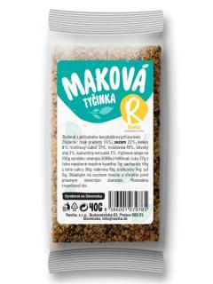 Tyčinka Maková 40g Ravita