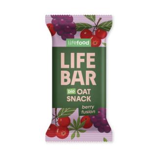 Tyčinka Oat snack ovocný BIO  40g Lifefood