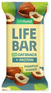 Tyčinka ovsená lieskovce 40g Lifefood