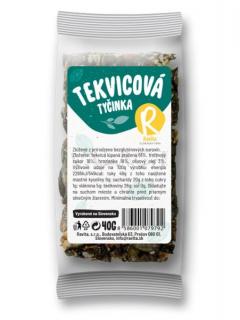 Tyčinka Tekvicová 40g Ravita