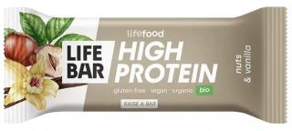Tyčinka vanilka v horkej čokoláde RAW BIO 40g Lifefood