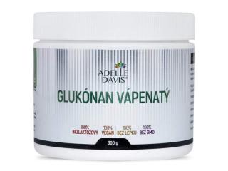 Vápnik, prášok 300g (Glukónan vápenatý) Adelle Davis