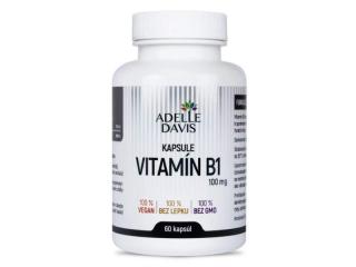 Vitamín B1 100mg, 60 kapsúl Adelle Davis