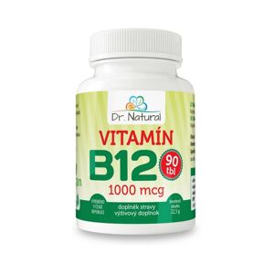 Vitamín B12 1000 mg, 90 tbl. Dr.Natural