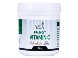 Vitamín C, práškový, 100g Adelle Davis