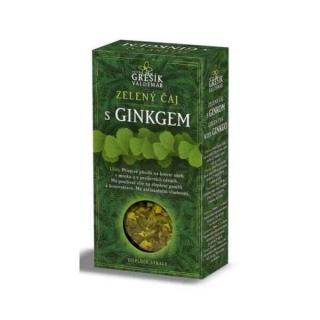 Zelený čaj sypaný s ginkom 70g Grešík