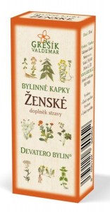 Ženské kvapky 50ml Grešík