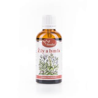 Žily a lymfa - tinktúra zo zmesi pupeňov 50ml Serafin
