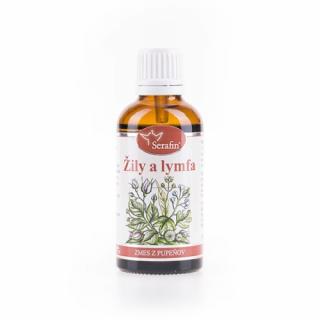 Žily a lymfa - tinktúra zo zmesi pupeňov 50ml