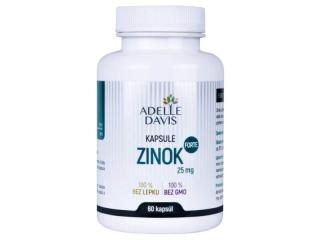 Zinok Forte Adelle Davis, 25mg, 60 kapsúl Adelle Davis