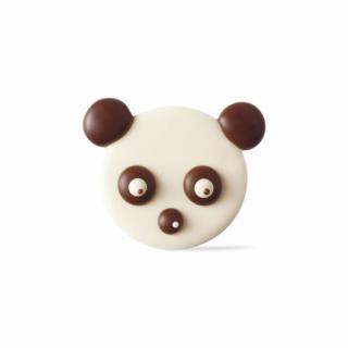 Čokoládová dekorácia Panda 3D 105ks 77209