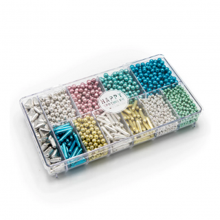 HS posyp box - Metallic color mix 350g