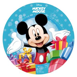 Jedlý obrázok Mickey Mouse kruh 20cm (231272)