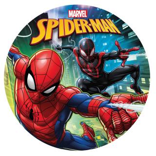 Jedlý obrázok Spiderman -2 kruh 20cm (236040)