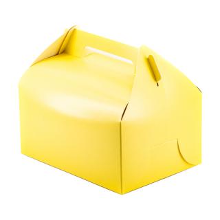 Krabička na zákusky 200x150x100 Pastel Yellow