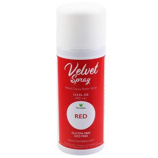 Velvet sprej červený 400ml