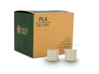 PLA INK CUPS - Kompostovateľné a biologicky rozložiteľné kalíšky :: 11mm - 1100ks