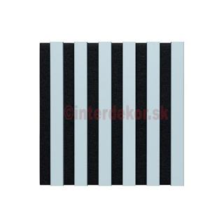Lamelový obklad štvorec 300x300 Č / Modrý ( Drevený obkladový lamelový panel modrý)