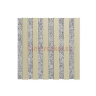 Lamelový obklad štvorec 300x300 Š / Olivový ( Drevený obkladový lamelový panel olivový)