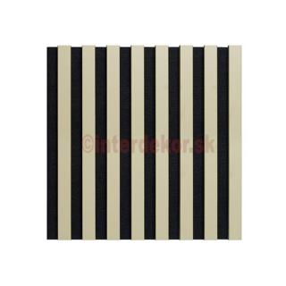 Lamelový obklad štvorec 400x400 Č / Olivový ( Drevený obkladový lamelový panel olivový)