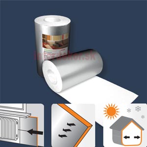 Thermoreflexna fólia hrubá 6mm (Fólia za radiátor )