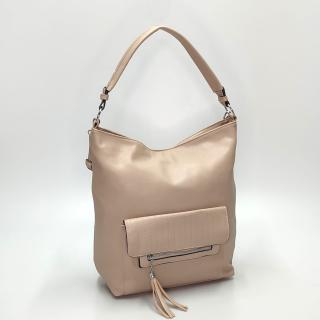 Dámska crossbody kabelka 1017 tmavo béžová