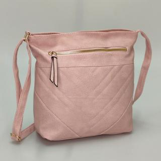 Dámska crossbody kabelka 269 svetloružová