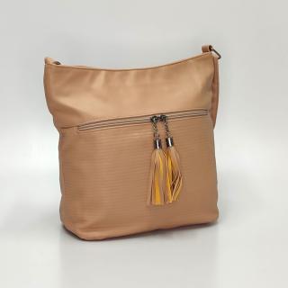 Dámska crossbody kabelka B7835 tmavo béžová