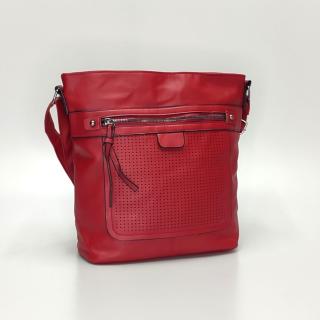 Dámska crossbody kabelka B7836 bordová