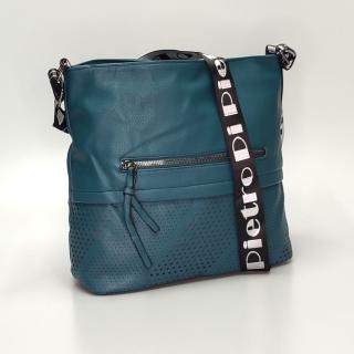 Dámska crossbody kabelka B7839 petrolejová